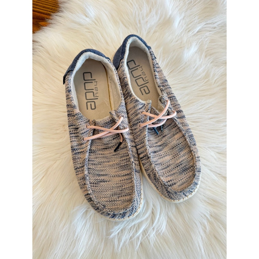 Hey Dude Wendy Sox light pink size 10